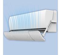 XRRJFYH Déflecteur de Vent pour Climatiseur, Empêcher le Soufflage Direct, Climatiseur Split Mobile Déflecteur, Déflecteur Climatisation (Color : No cotton)