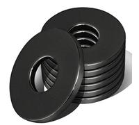 XRXYMQ 150 Pcs Rondelles Metal M3x10 mm Rondelle Plate pour Vis et écrous Rondelle M3 pour Vis Tige Filetée Rondelles pour Réparations à Maison Rondelle pour Carrosserie