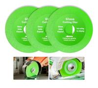XRXYMQ 3 Pièces Disque Diamant 125mm Carrelage Disque Verre Ø125mm x 15mm 22.23 mm Coupe Carrelage pour Meuleuse Angle Bouteilles Jade Porcelaine