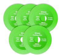 XRXYMQ 5 Pièces Disque Diamant 125mm Carrelage Disque Verre Ø125mm x 15mm 22.23 mm Coupe Carrelage pour Meuleuse Angle Bouteilles Jade Porcelaine
