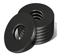XRXYMQ 50 Pcs Rondelles Metal M10x20 mm Rondelle Plate pour Vis et écrous Rondelle M10 pour Vis Tige Filetée Rondelles pour Réparations à Maison Rondelle pour Carrosserie
