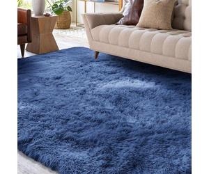 XSIVOD a été supprimé, le titre a été traduit et raccourci pour respecter la limite de 50 à 80 caractères. XSIVOD Tapis à poils longs Fluffy bleu cobalt, tapis lavable 80 x 160 cm, salon antidérapant