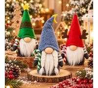 XSJIJKAG lutin de Noël, elfe de Noël, figurines de lutin