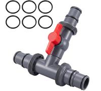 XSYKJGS Raccord de tuyau de piscine 3 voies, adaptateur pour tuyaux de piscine Ø 32/38 mm, connecteur de tuyau pour piscine hors-sol et système de filtration