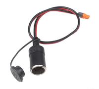 XT60i-F Câble adaptateur femelle 12AWG cuivre pur pour générateur solaire Power Station résistant aux intempéries PVC Nylon 0,5 m (0,5 m)