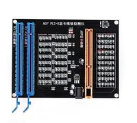 Xtahdge Testeur de prises AGP PCI-E X16 à double usage, diagnostic de carte graphique, testeur de carte vidéo