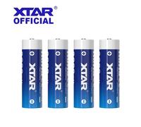 XTAR 1.5V AA LR USB-C 3000mAh batterie Li-ion Rechargeable charge rapide décharge linéaire étanche écologique longue durée 4PCS