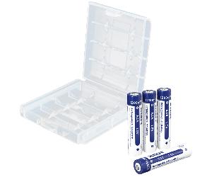 Xtar AAA 1200mWh680mAh-4 pcs AAA 1.5V 1200MWH Battery (box +battery case)