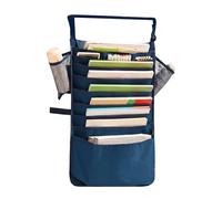 xtemtoamz Porte Magazine Mural, Étagère Murale Pour Livres Et Magazines Avec 13 Compartiments, Idéale pour Le Rangement Au Mur Ou Sur Une Table, Au Bureau, À la Maison Et À L'École