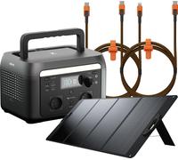 Xtorm Portable Power Station 600W + Foldable Solar Panel 200W + Xtreme USB-C naar lightning kabel + USB-C kabel