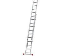 XTRA Echelle transformable en aluminium 2 plans 11 marches Gris G