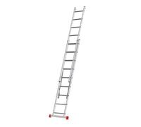 Echelle transformable - MON MOBILIER DESIGN - 2 plans - 9 marches - Aluminium léger - Charge max 150 kg
