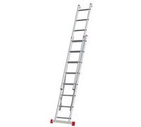 XTRA Echelle transformable en aluminium 2 plans 8 marches Gris G