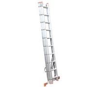 XTRA Echelle transformable en aluminium 3 plans 10 marches gris G