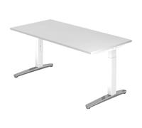 XTRA XB 16 WC | Bureau - Blanc 160 x 80 réglable en hauteur
