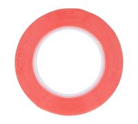 XTUJGJKV Joint adhésif étanche en forme d’anneau, ruban double face PET ; tampon de ruban double face rouge à haute viscosité pour la fixation du compartiment batterie et de l’objectif du (8mm)