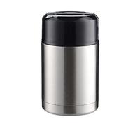 XTYPE Pot à ragoût, Tasse à Bouillie, Tasse Thermos, Tasse en Acier Inoxydable cuivré, Riz cuit et Tasse à Soupe avec poignée (Color : Silver)