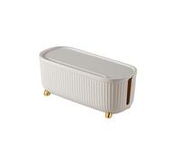 XUCZHAI BoîTe De Rangement pour CâBles Boîte de Rangement de câbles Robuste avec Couvercle for câbles de Grande Taille pour Protection De CâBle Et Multiprise Electrique(Beige)