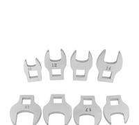 XUCZHAI Jeu de clés à cliquet tête taureau, poignée Interchangeable 3/8 pouces, entraînement moyen orne en forme L, accessoires 8 pièces