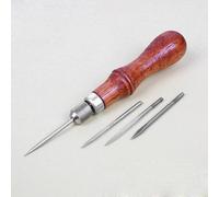 Xue Jeu De Lames De Laçage Du Cuir Outil Professionnel Pour L'artisanat Du Cuir 4 En 1 Ciseau De Couture Outils De Poinçonnage Pour Trou De Couture 8