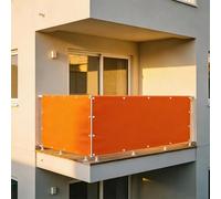 XUEHMIN Filet D’Ombrage 65 x 800 cm UV, Résistant Aux Intempéries, Résistant à La Déchirure Pare-Exterieur Cache Occultant avec Attaches de Câble et Cordons pour Terrasse, Orange