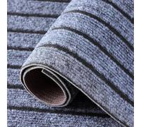 XUEHMIN Paillasson Extérieur Intérieur et Extérieur 25x75cm Gris | Paillasson Interieur Entrées Pour Chiens Lavable Et Antidérapant Pour Chambre, Couloir, Intérieur