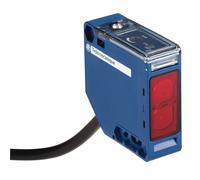 Schneider Electric Capteur photoélectrique XUK1ARCNL2 réflexe 50 x 50 10 m 10-30 VDC câble 2 m