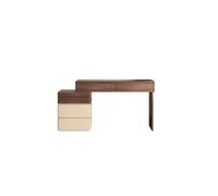 Xumh2024-3 Bureau de vanité Coiffeuse Minimaliste Moderne - Commode de Chambre élégante et Bureau Maquillage Cabinet organisateurs