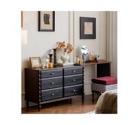 Xumh2024-3 Bureau de vanité Table de Coiffeuse Minimaliste Moderne en Bois Massif - Commode Chambre élégante et Bureau Maquillage Cabinet organisateurs