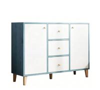 Xumh2024-3 Meuble de Rangement Buffet Armoire latérale de dîner, Support Rangement Multifonctionnel for la Cuisine et Le Salon, Face au Mur, for Articles Divers(Blue)
