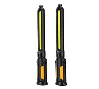 XUMIUZIY 2 Pack LED Work Light 1400LM Double Head Magnetic Pliable | Trois modes d\'éclairage intelligents, flexibilité de montage polyvalente