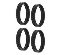 XUMIUZIY 4PCS MX6 MX8 Piscine Nettoyeur Caoutchouc | Caoutchouc résistant à l\'usure, pneus de robot nettoyeur au sol, bandes de roulement de roue motrice, pièces d\'aspirateur