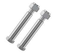 XUMIUZIY 6 Pièces Acier Mini Excavateur Broches de Liaison 25mm pour Petite | Construction en alliage, goupille de godet de remplacement, fixation de tarière, pièce de machine durable, engrenage de