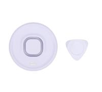 XUMIUZIY Alerte de Fuite d'eau Intelligente pour sous-Sol de Maison (White) | Réponse rapide aux fuites, conçue pour les environnements humides