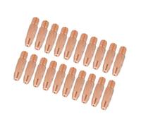 XUMIUZIY Binzel 24KD Pointe de Contact 20 Pièces M6 |Cuivre de 0,8 Mm pour Torche de Soudage MIG/MAG (0.8)