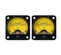 XUMIUZIY Compteur VU Analogique 2 Pièces avec Carte de Pilotage, | Panneau VU-mètre avec pilote, module de niveau audio, pour amplificateur et enregistreur