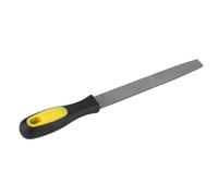 XUMIUZIY Lime Plate Plate avec Manche pour Affûter les Outils Métalliques | Lame en acier incisive, poignée ergonomique confortable, équipement d\'atelier d\'ingénierie, texture à unique, bords