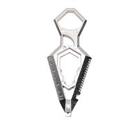 XUMIUZIY Multitool Porte-Clés Tournevis outeau | Conception compacte 10 en 1, corps en alliage de zinc, équipement de camping en plein air, gadget en forme de clé