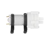 XUMIUZIY Pompe à Eau à Diaphragme de C.C 12V Auto-amorçante, Pompe de Puisard de Ménage d'ascenseur du Support de PVC du Moteur 385