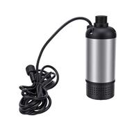 XUMIUZIY Pompe à Eau Submersible sans Balais 12V 1268GPH Portable | Pince de batterie à connexion directe, 3 tailles d\'adaptateur de décharge incluses, cordon d\'interrupteur marche/arrêt,