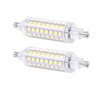 XUMIUZIY R7S LED Ampoules 78mm Double Extrémité 5W 500LM pour Lampadaires | Base de 78 millimètres, diffusion du faisceau à 360 degrés, éclairage rétro économe en énergie, boîtier en aluminium