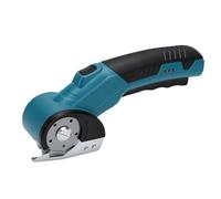 XUMIUZIY Rechargeable Electric Fabric Scissors Cordless Cutter | Interrupteur de verrouillage de sécurité, couple élevé 320 tr/min, LED intégrée, lame en acier allié, profondeur de coupe 6