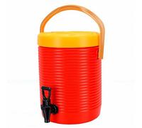 XUMIUZIY Récipient Thermique en Acier Inoxydable 304 9L |Distributeur de Boissons Commerciales avec Robinet pour Boissons Chaudes et Froides, Seau de Riz pour Cantine d'hôtel