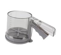 XUMIUZIY Tamiseur à Farine Réglable pour Pâtisserie en Cuisine (Without | Conception portative, tasse à vue claire, tamisage semi-automatique, matériau PP robuste, fine