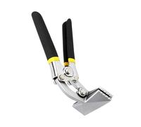XUMIUZIY Tôle Métal Hand Seamer Mâchoire Courbée Pince à Plier Outil | Pince à sertir polyvalente, chemins de câbles de bordure, travaux d\'aplatissement des métaux, gaines de fils d\'étanchéité
