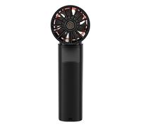 XUMIUZIY Ventilateur Rechargeable Portable à Refroidissement Puissant |Ventilateur de Glace Portatif pour le Bureau de Voyage en Plein Air (BLACK)