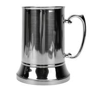 XUMIUZIY Verre à Bière en Acier Inoxydable 550 Ml, Tasse à Double Paroi
