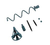 XUMIUZIY Xmas Tree Topper Holder Twist On Metal Stabilizer | Ajustement universel, conception réutilisable, noyau en fer robuste, sécurise les ornements étoiles, base réglable