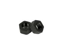 Xuro 5 à 100 écrous hexagonaux en nylon noir/blanc M2-M20. | Écrous hexagonaux d'isolation en plastique(Black,M4 (50pcs))