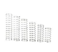 Xuro Lot de 10 à 20 micro-ressorts de compression en acier inoxydable de 0,8 mm, diamètre extérieur: 5mm/6mm/7mm/8mm/10mm, longueur: 10mm à 50mm(10mm,13MM 10PCS_0.8MM)